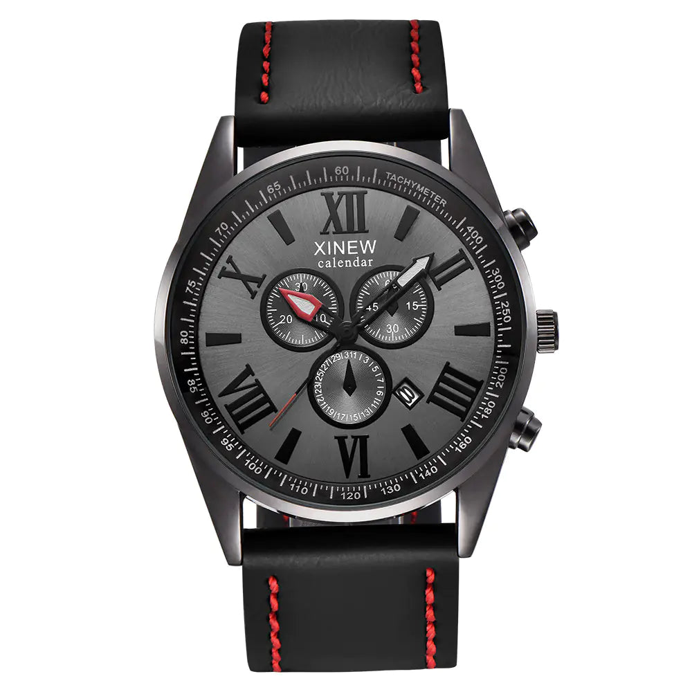 XINEW Men's Business Quartz Watch with Calendar