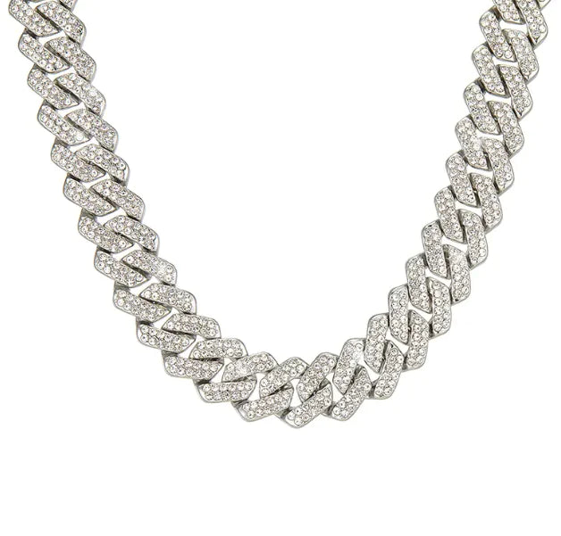 Men’s 14mm Cuban Link Chain Necklace or Bracelet
