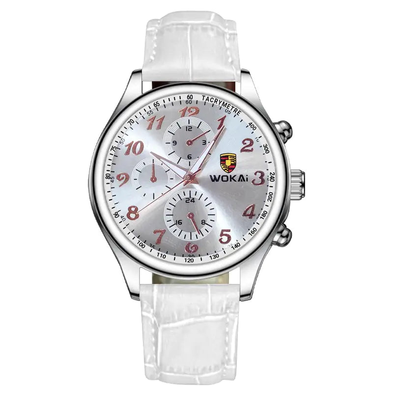 Men's Quartz Business and Sports Watches with Belts
