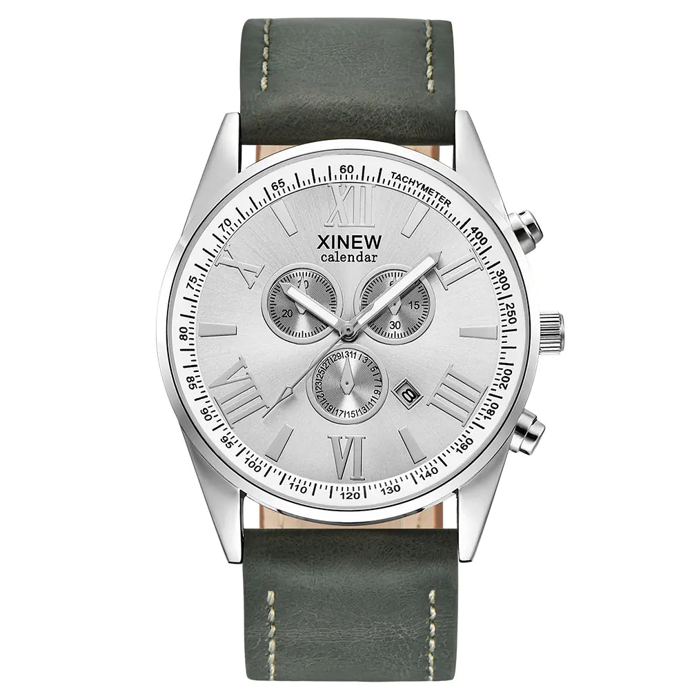 XINEW Men's Business Quartz Watch with Calendar