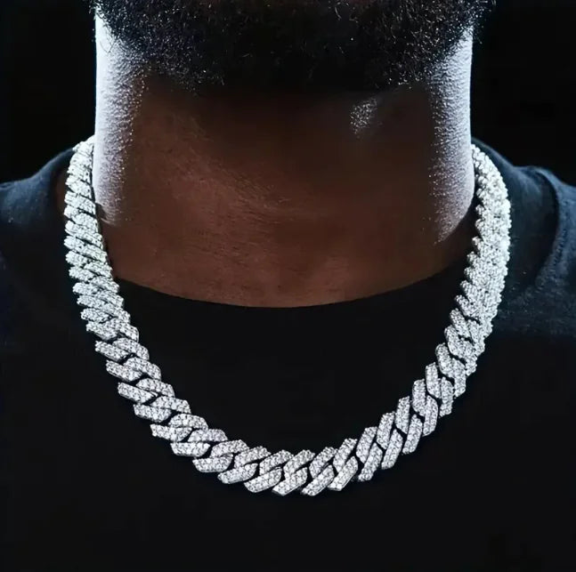 Men’s 14mm Cuban Link Chain Necklace or Bracelet