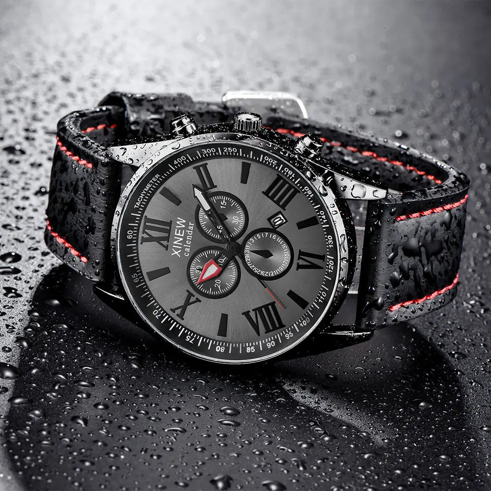 XINEW Men's Business Quartz Watch with Calendar