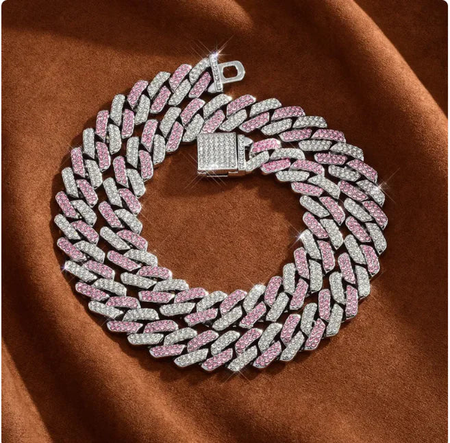 Men’s 14mm Cuban Link Chain Necklace or Bracelet