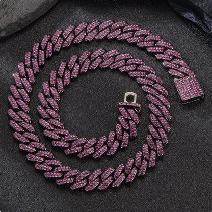 Men’s 14mm Cuban Link Chain Necklace or Bracelet