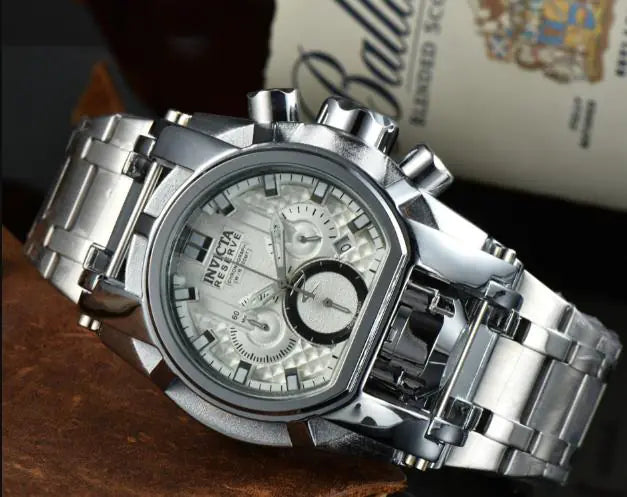 INVICTA Men's Quartz Watch with 6 Functions