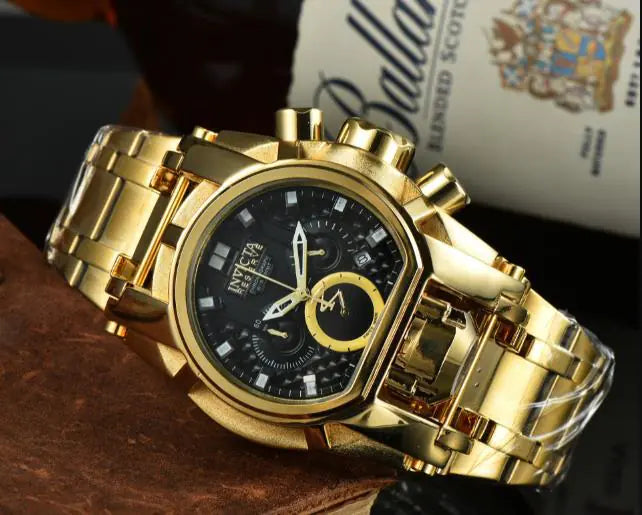 INVICTA Men's Quartz Watch with 6 Functions