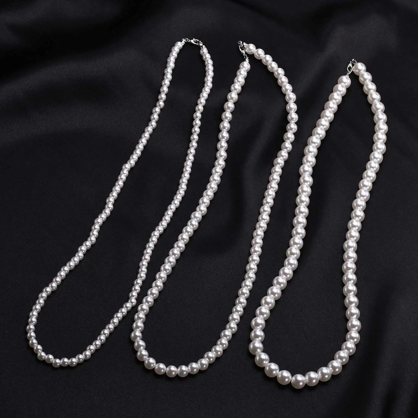 Pearl Necklace for Men,Modern Pearl Necklace, Men'S Necklace Pearl Jewelry,Gift for Men Women