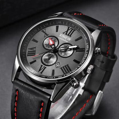 XINEW Men's Business Quartz Watch with Calendar