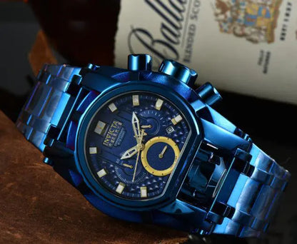 INVICTA Men's Quartz Watch with 6 Functions