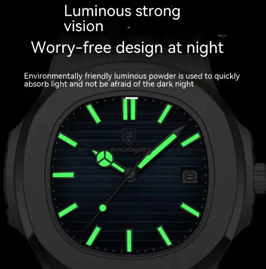 New Waterproof Men's Quartz Watch