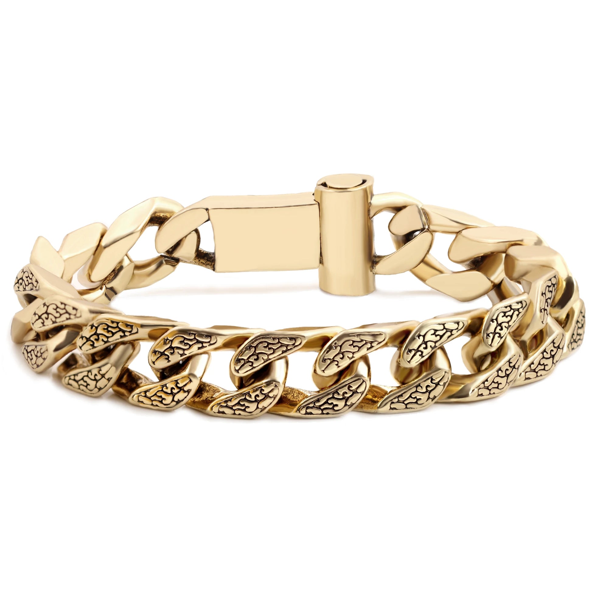 4Pcs Heart Geometry Cuban Link Bracelet for Women Girls Clustered Tennis Layered Hand Chain Set Jewelry Fashion Gift