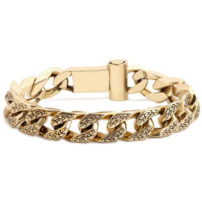 4Pcs Heart Geometry Cuban Link Bracelet for Women Girls Clustered Tennis Layered Hand Chain Set Jewelry Fashion Gift