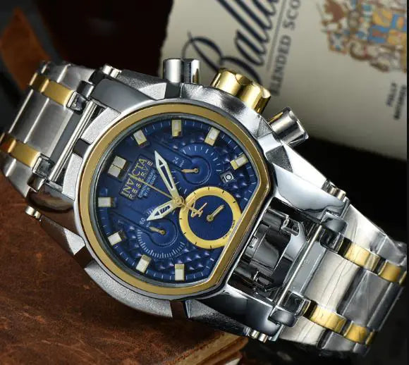 INVICTA Men's Quartz Watch with 6 Functions